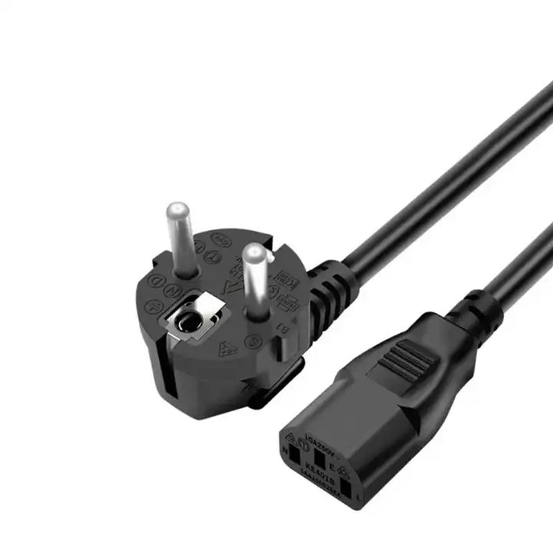 AC Cable EU C13 Plug Power Cord