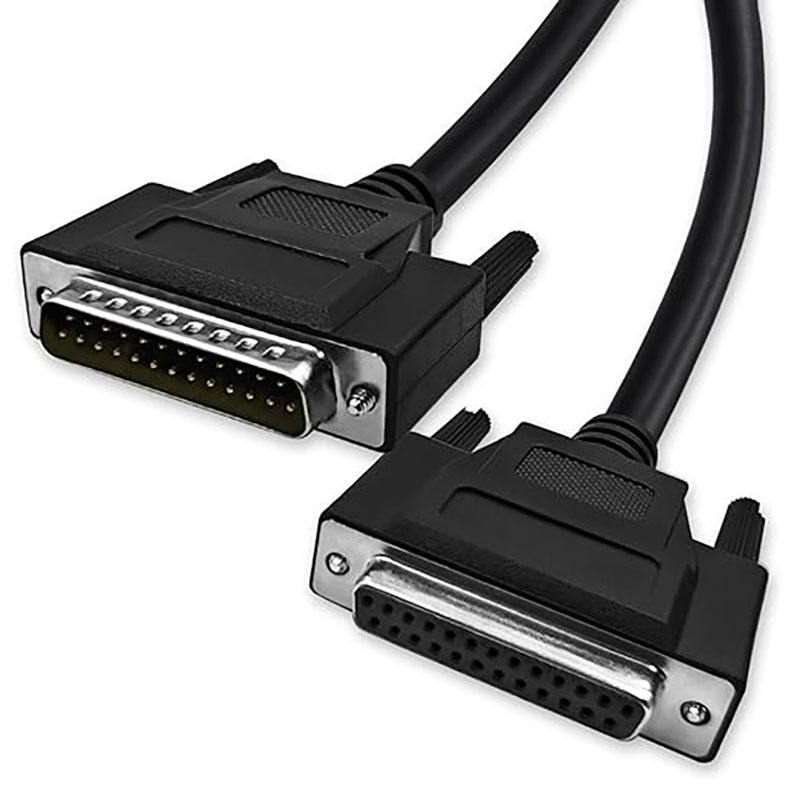 D-sub 25Pin cable DB25 connector Male to Female RS232 Serial Parallel