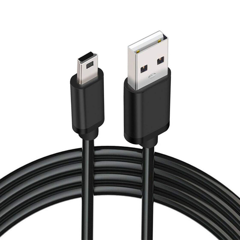 1.5M 3M Data Charging USB 2.0 A Male to Mini 5 Pin B Cable Adapter